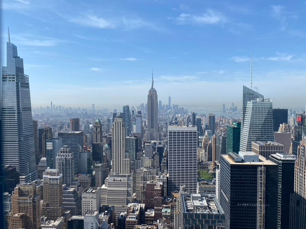 NYC Skyline from top of the rock